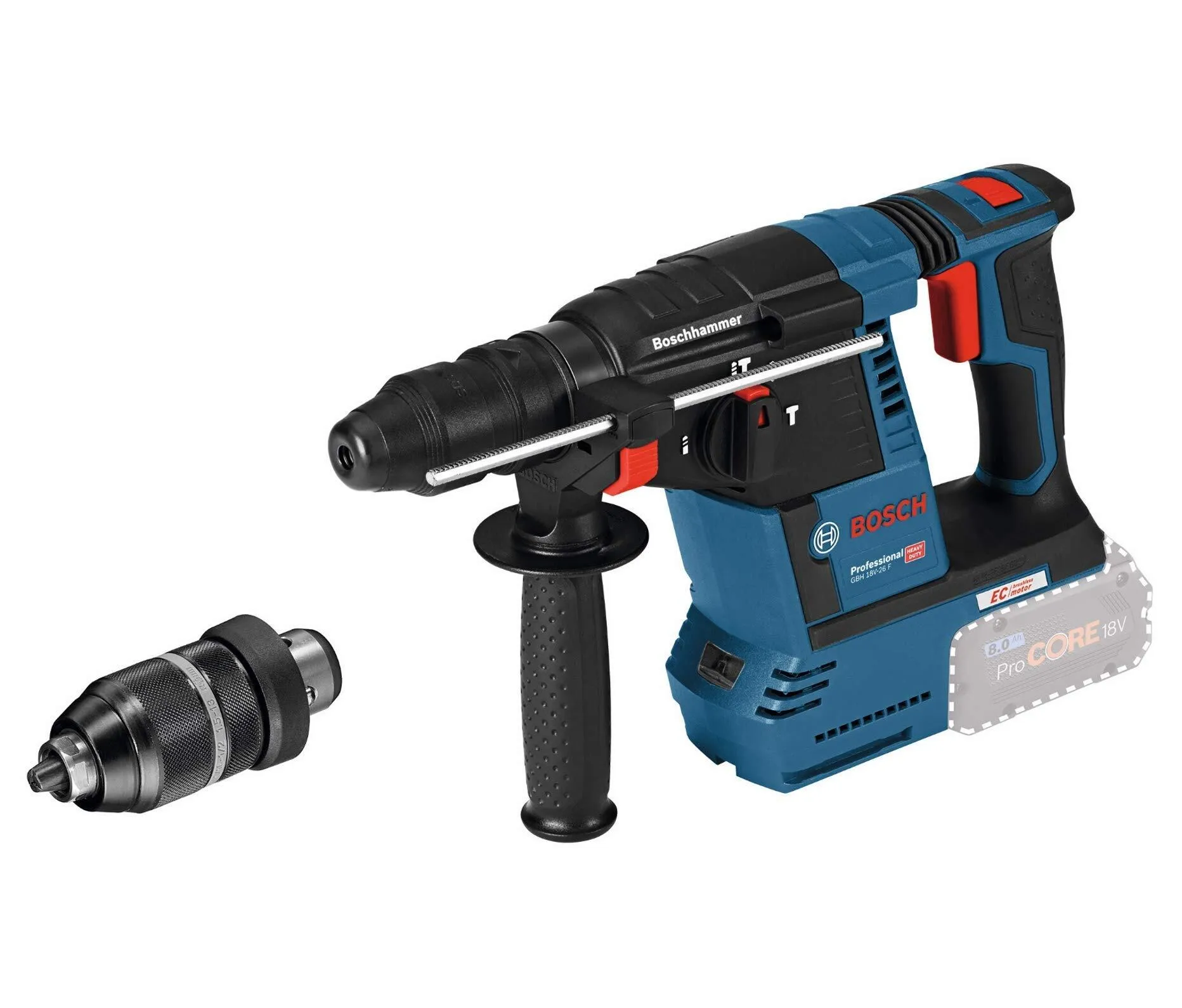 Bosch Akku-Bohrhammer - GBH 18V- 26