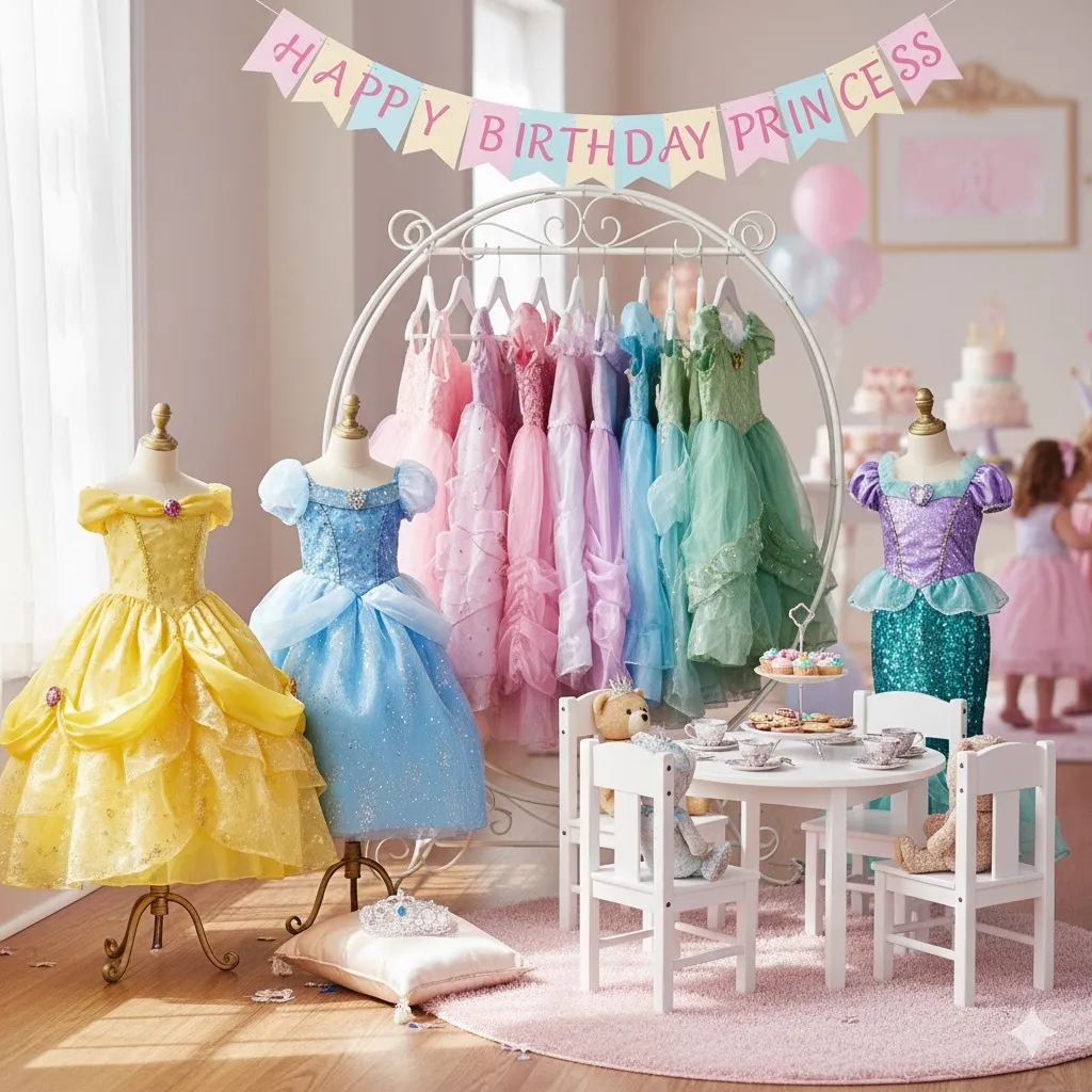  Princess Birthday Package - up to 12 children