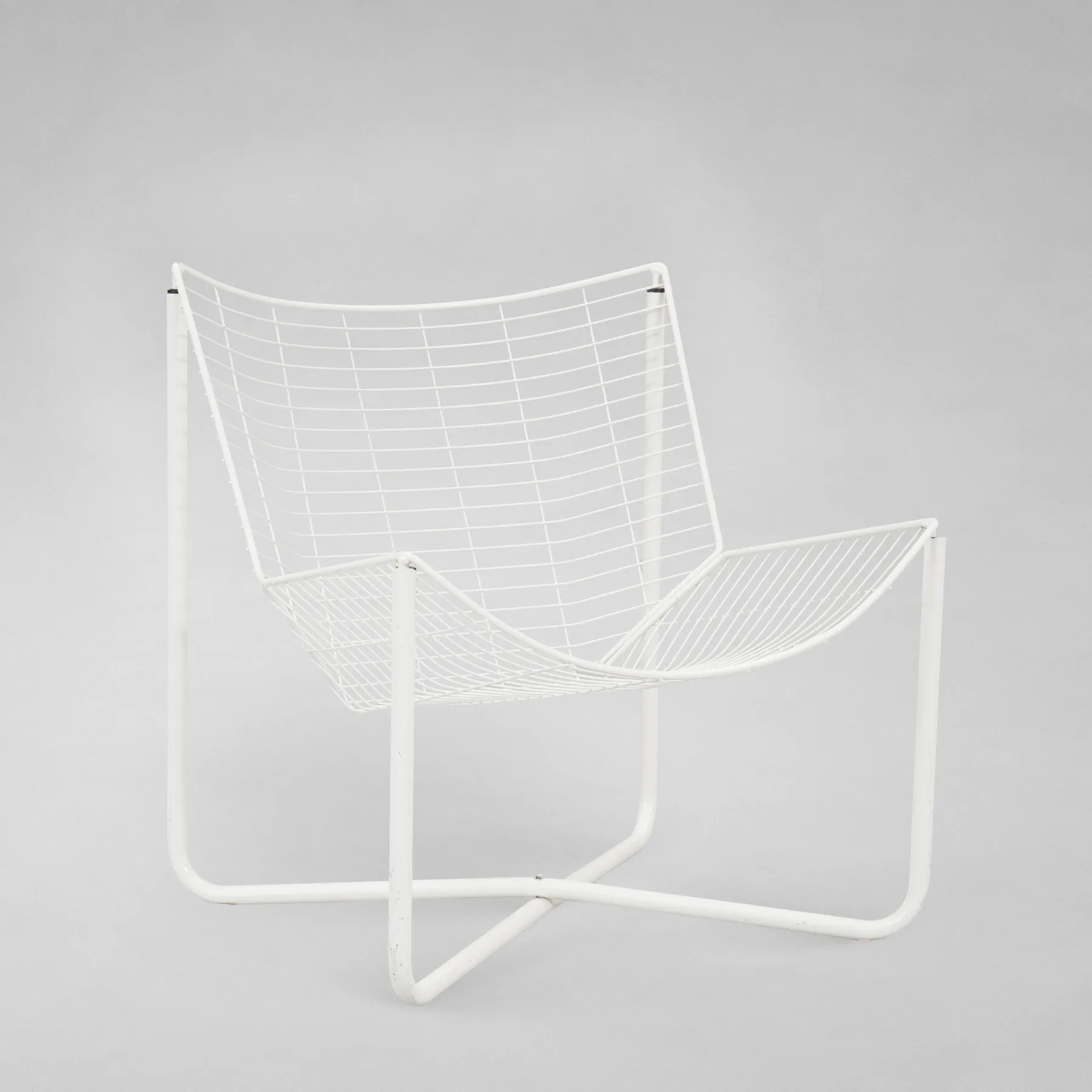 Fauteuil "Jarpen" blanc de Niels Gammelgaard pour Ikea