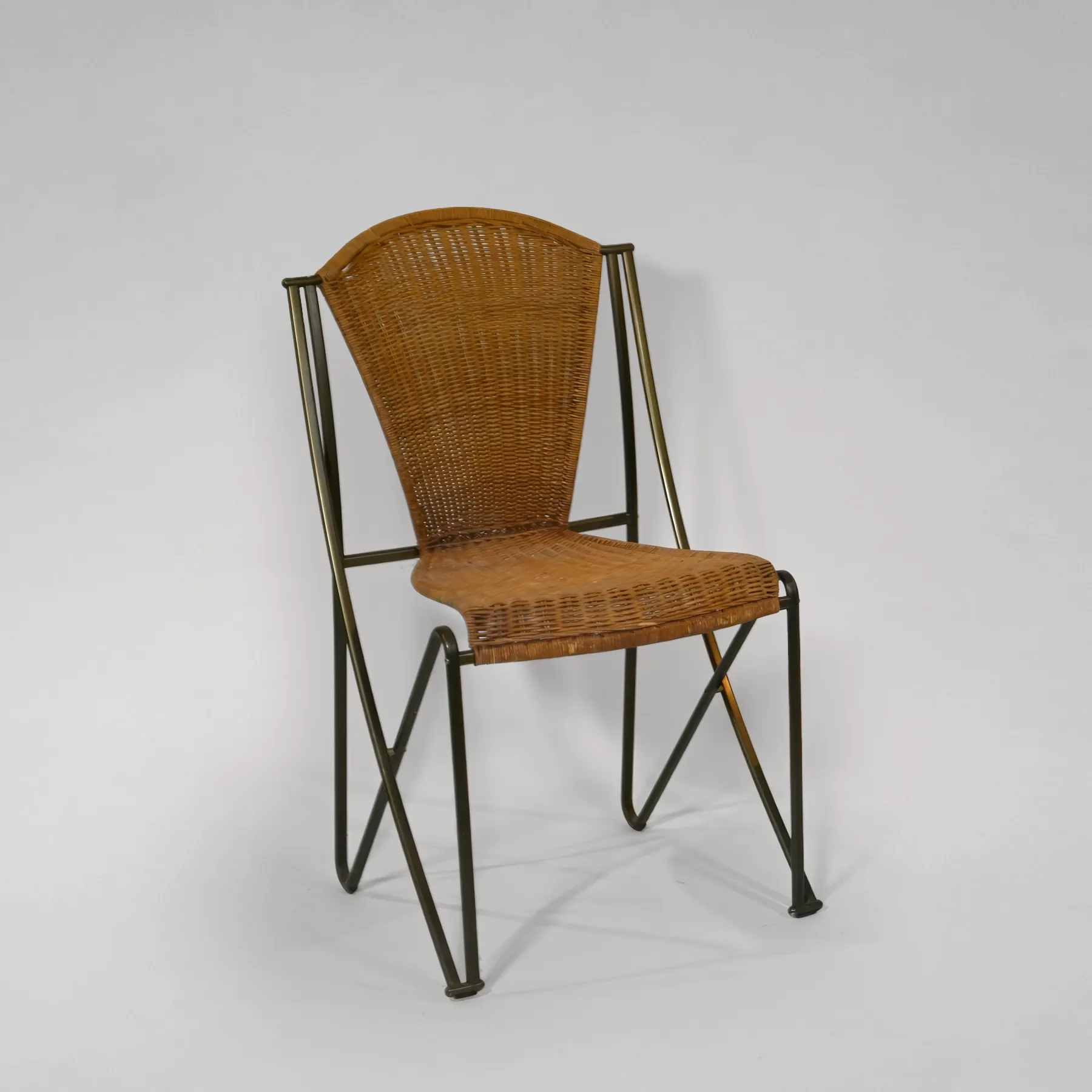 Chaise "Albanica" de Oscar Tusquets Blanca pour Driade, 1988