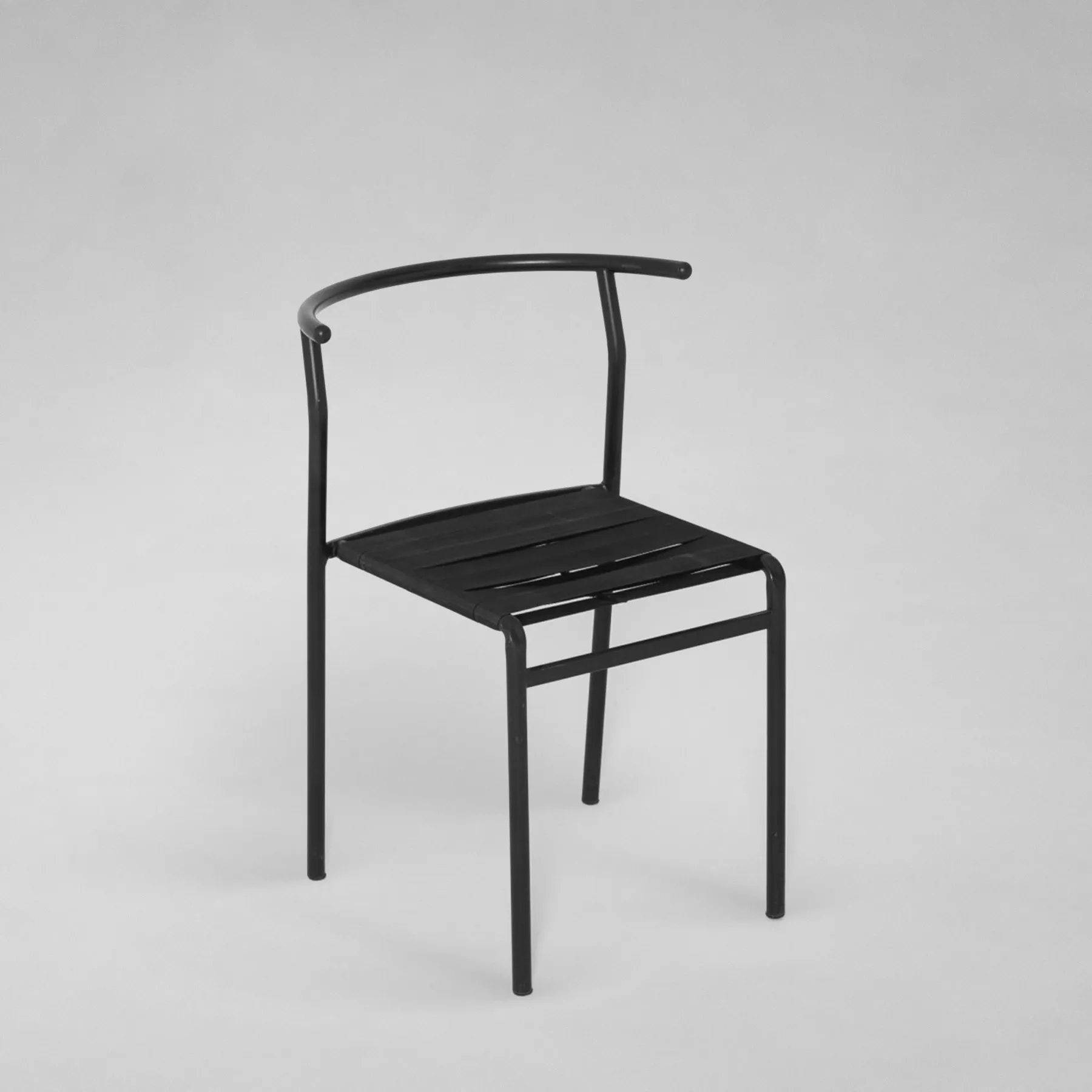 Chaise "Café" noire de Philippe Starck pour Baleri, 1983