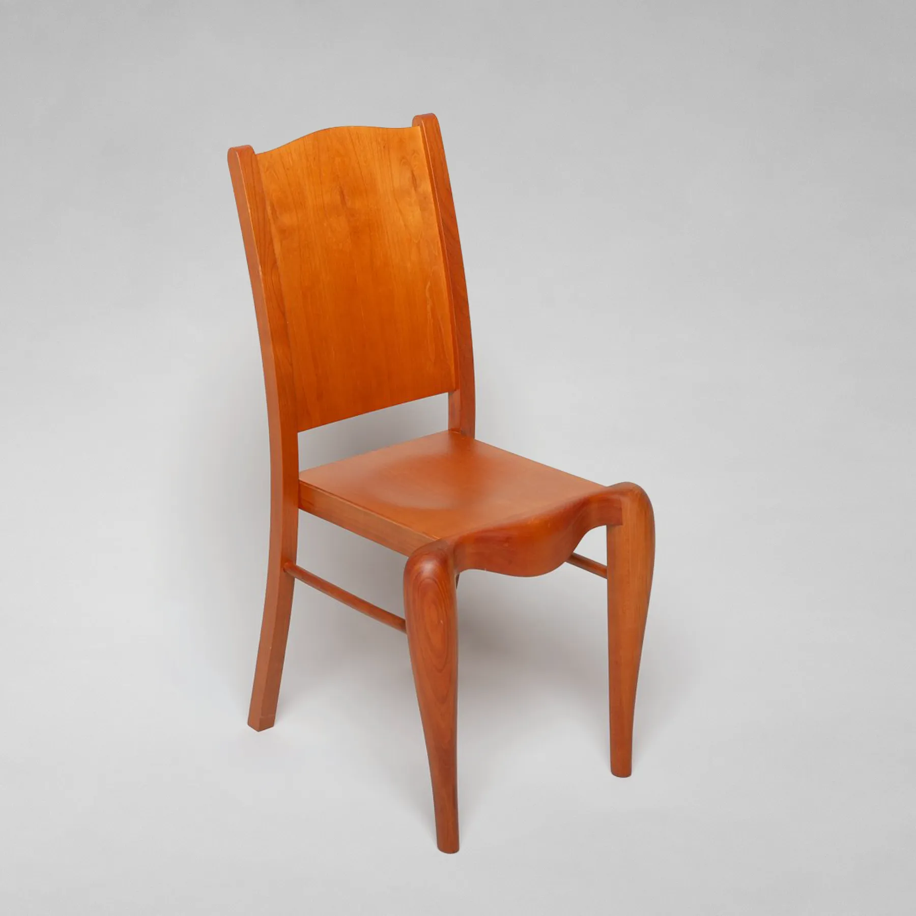 Chaise "Placide of the wood" de Philippe Starck pour Driade, 1989