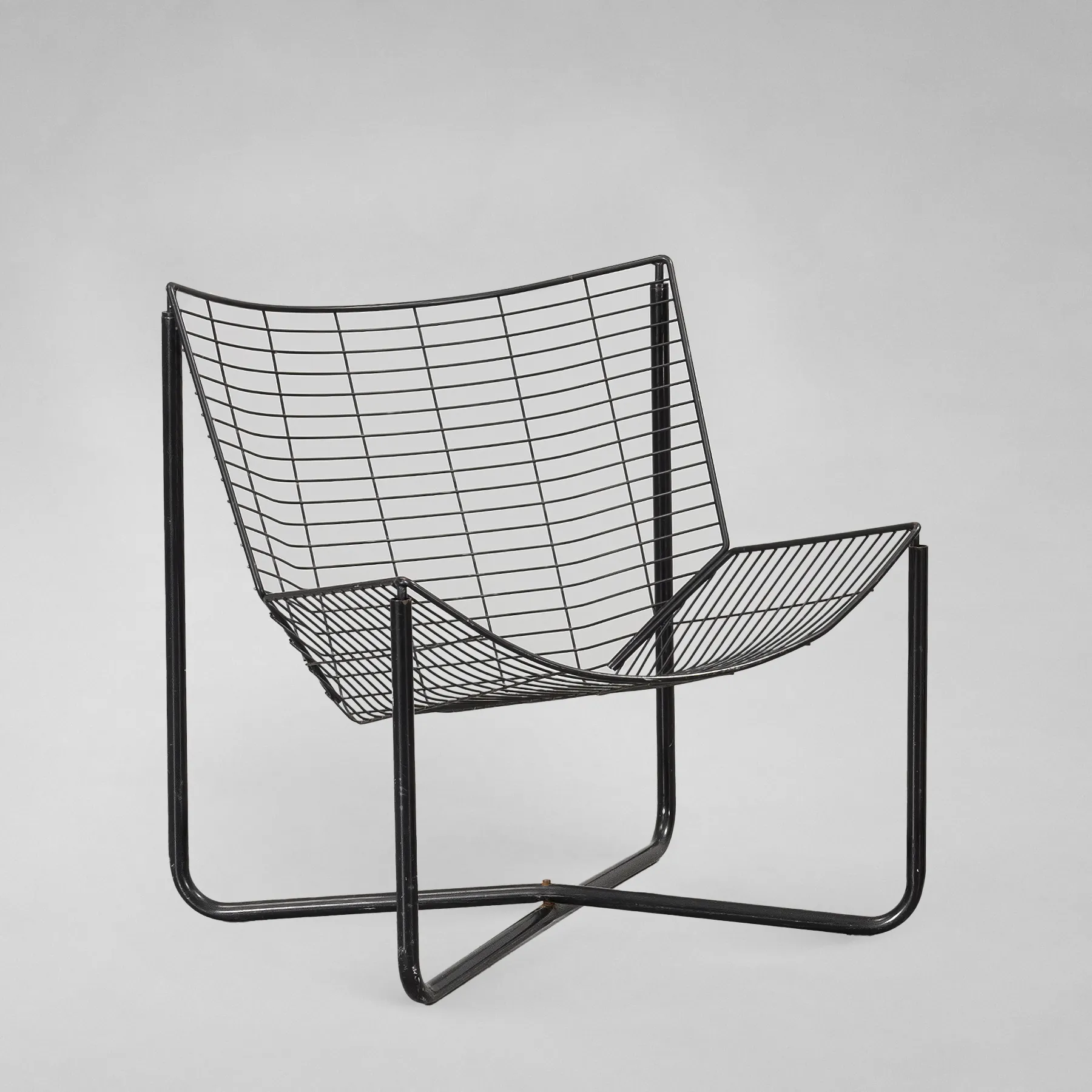 Fauteuil "Jarpen" noir de Niels Gammelgaard pour Ikea