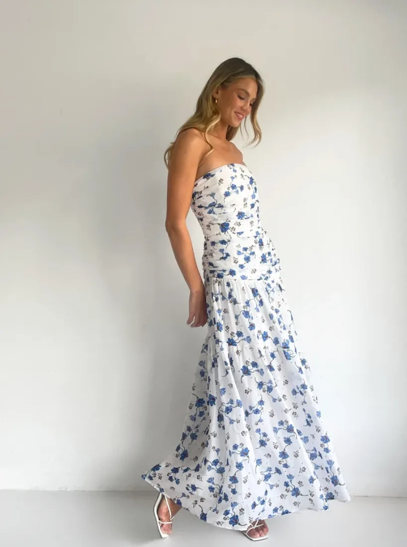 Issy Isles Maxi in Bluebell