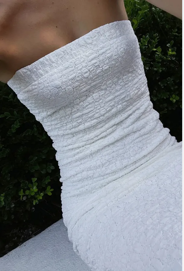 Ownley Petra dress in white floral 