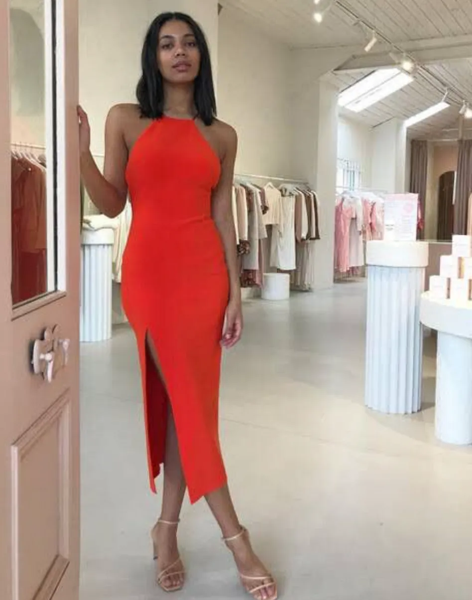 Bec & Bridge Candy midi in chilli 