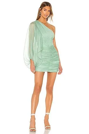 Shona Joy desi one shoulder mini dress 
