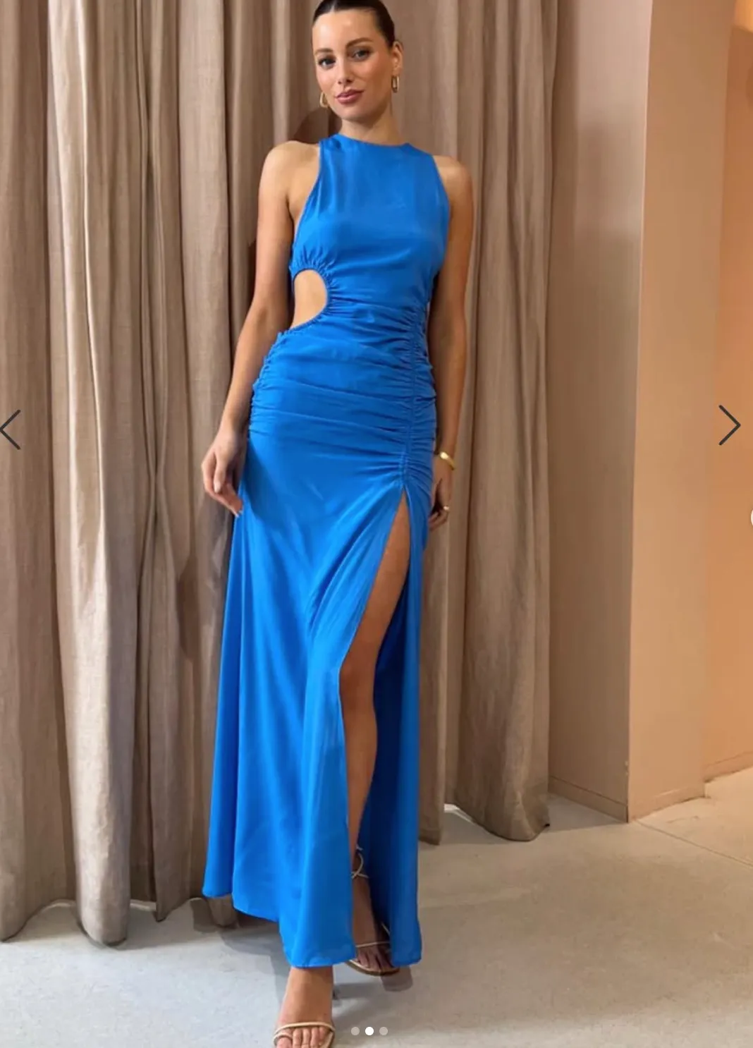 Magali Pascal Kimble dress in electric blue 