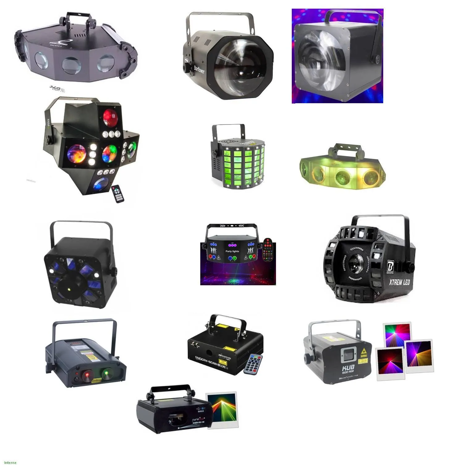 Les jeux de lumières