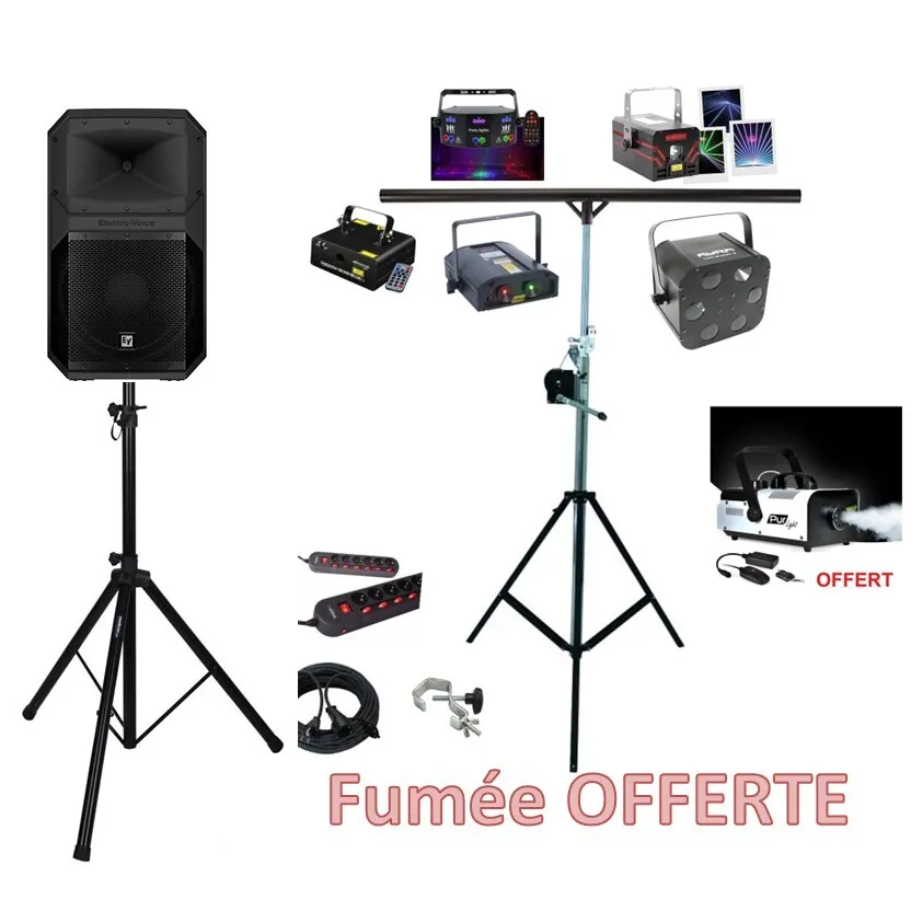 Pack Sérénité 50 personnes HP-12" & Laser XL