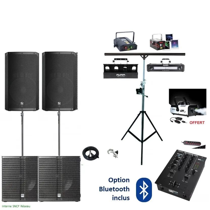 PACK 250/500 personnes + Sérénité 2