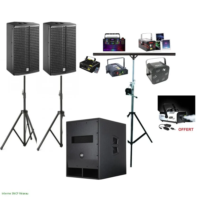 PACK 150/250 personnes + LASER XL