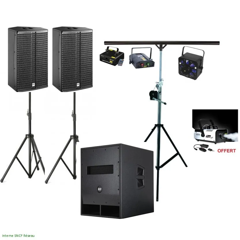 PACK 150/250 personnes + LASER