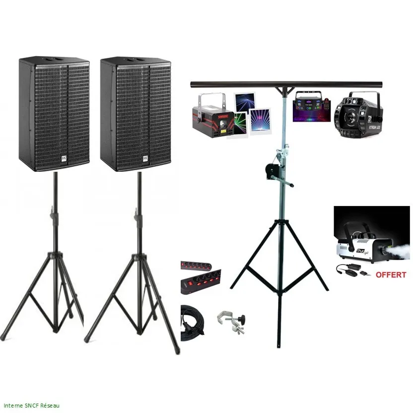 PACK 100/150 personnes + PRO 3