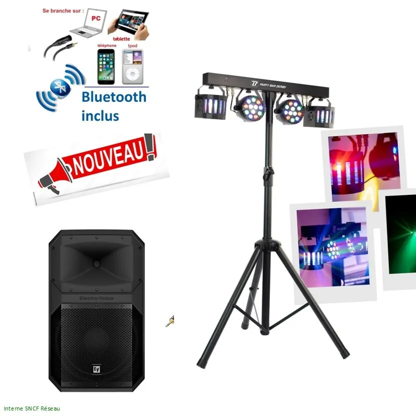 Pack EXPRESS 50 personnes HP-12" & Essentiel 1