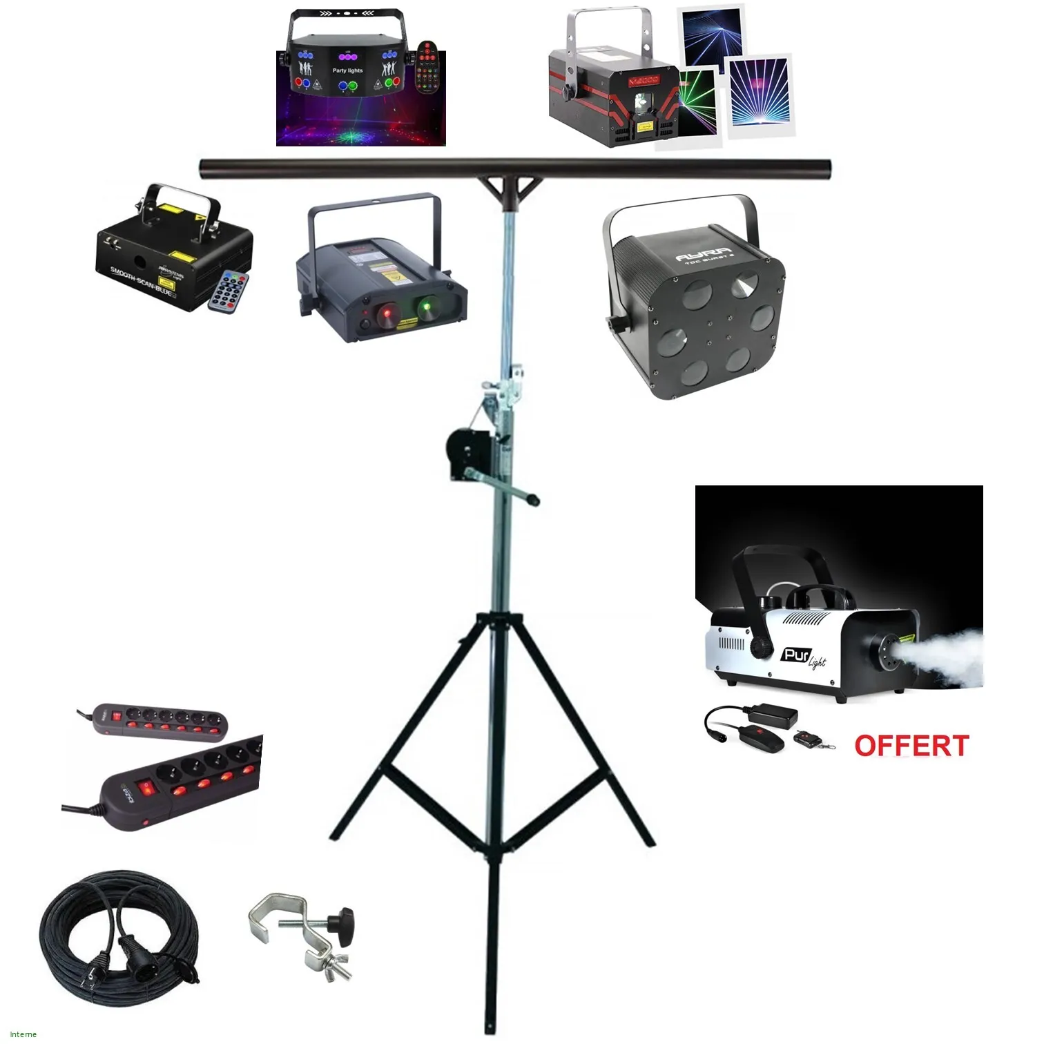 Pack Lumière Laser XL