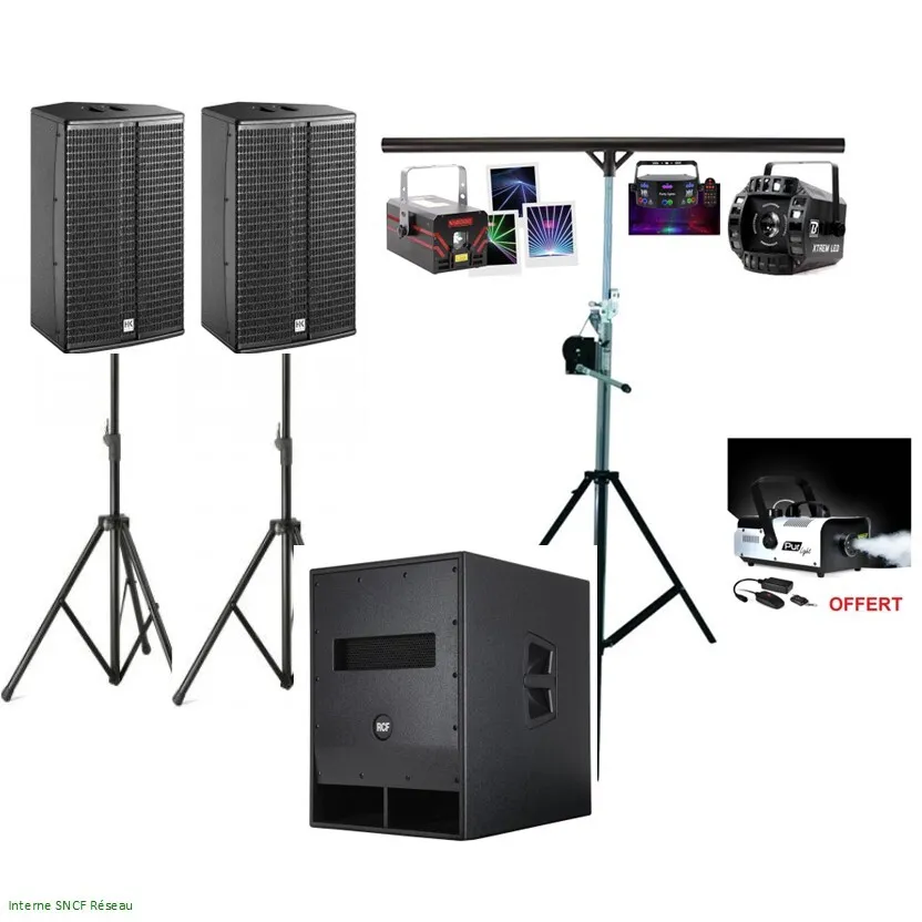 PACK 150/250 personnes + PRO 3