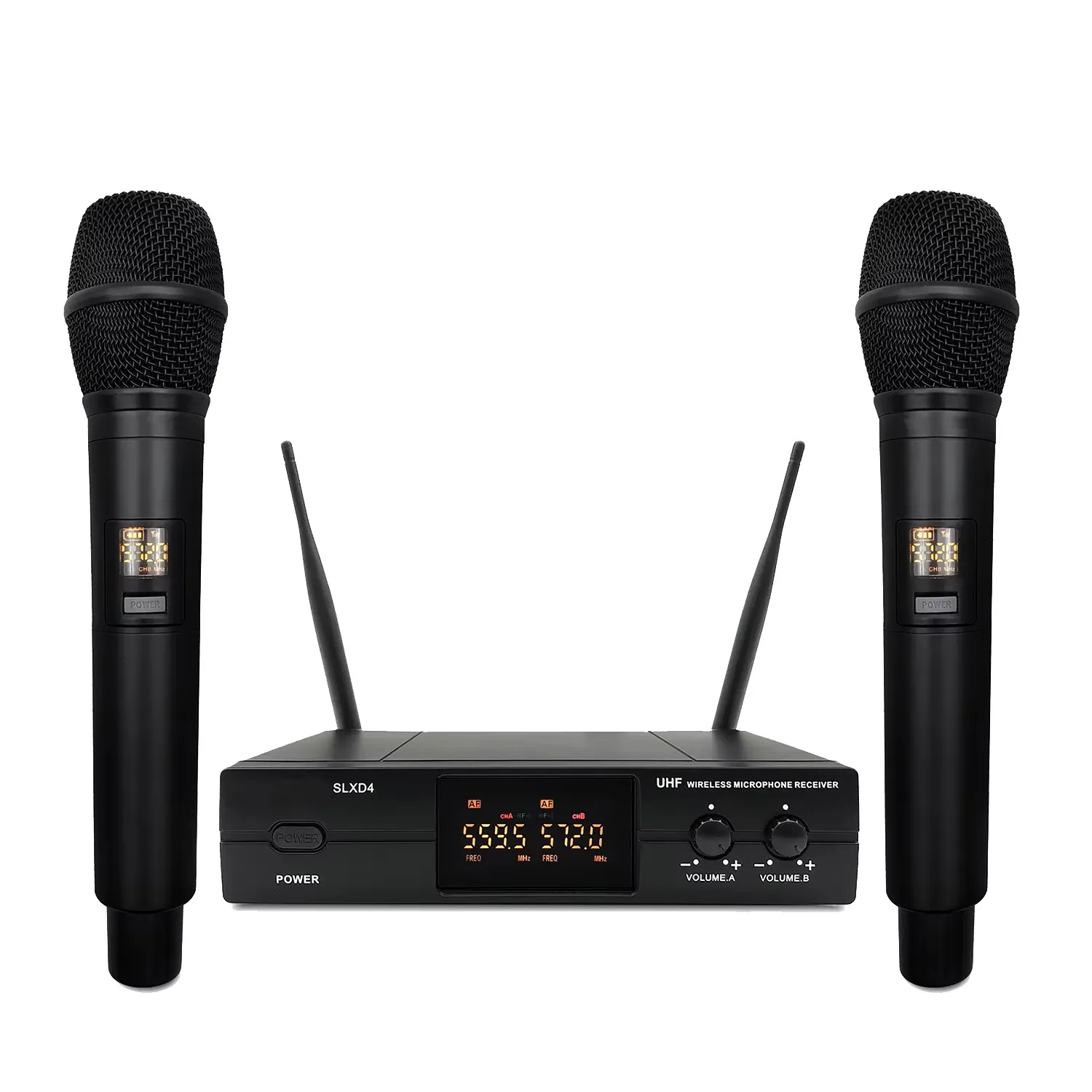 Micro HF - ensemble double Shure SLXD4