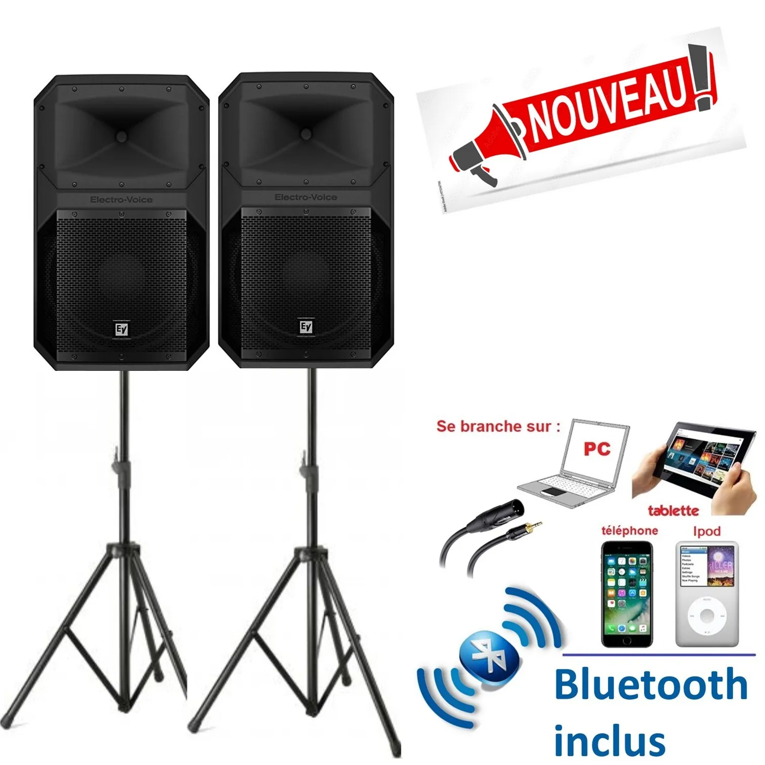 Pack Sérénité 100 à 125 personnes HP-15"