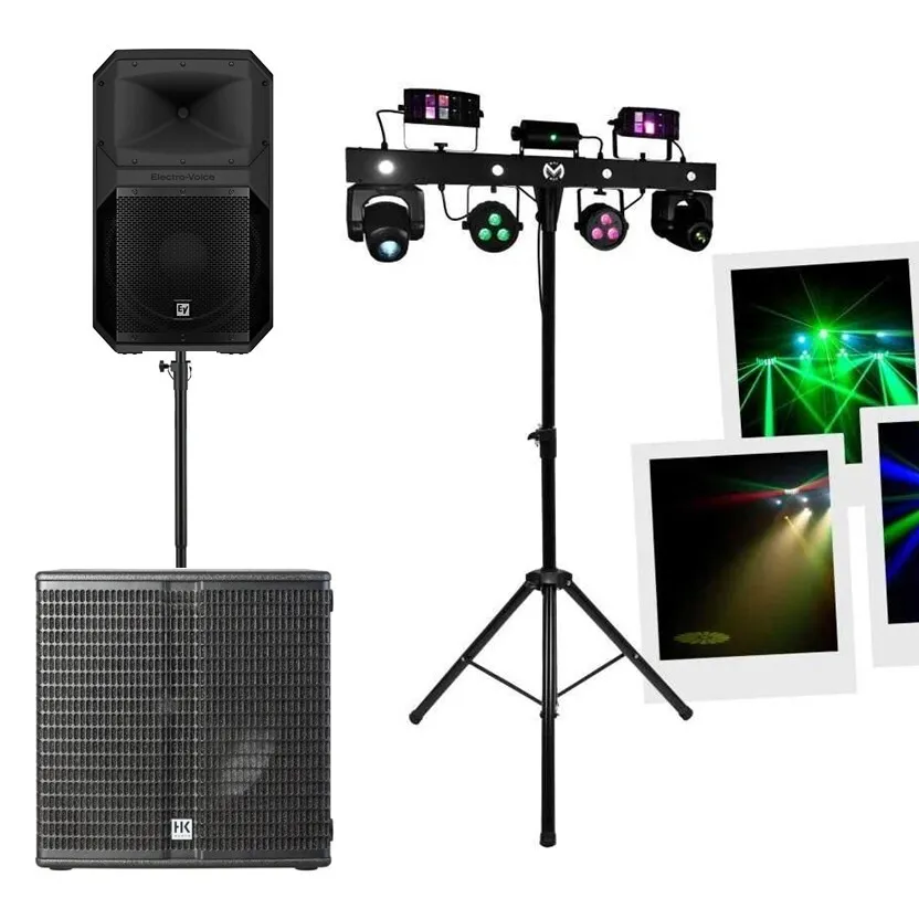 Pack Sérénité 50 à 100 personnes HP12" + SUB-15" & Essentiel 3