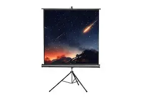 Écran de Projection - 152 x 152 - Toile de Projecteur pour vidéoprojecteur