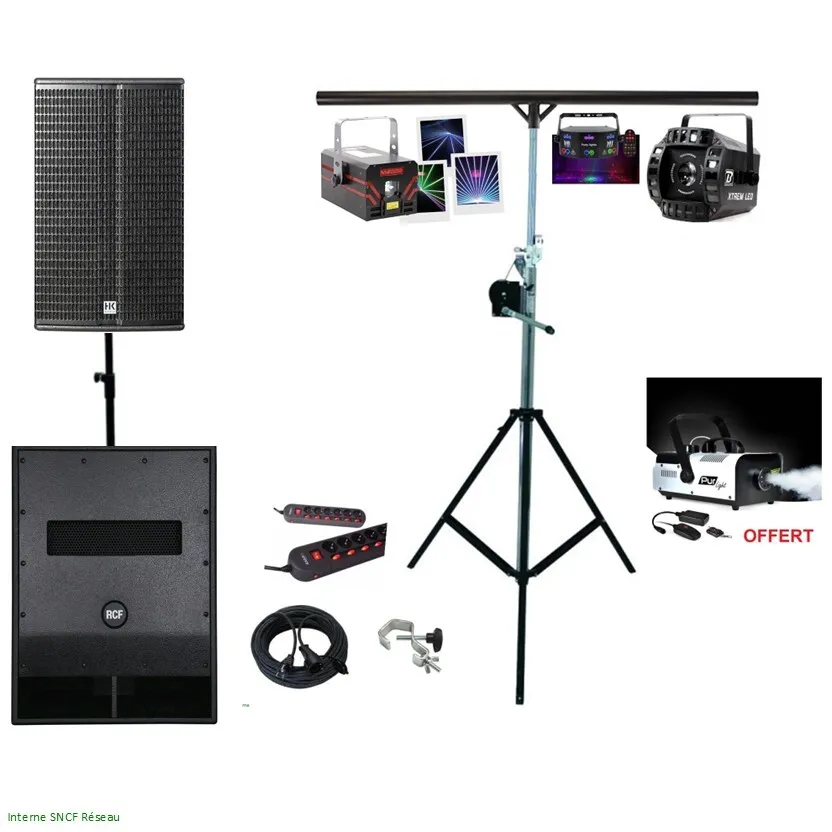 PACK 50/100 personnes + PRO 3