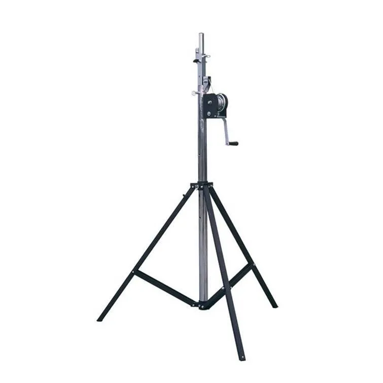 pied à crémaillère de 4 mètres