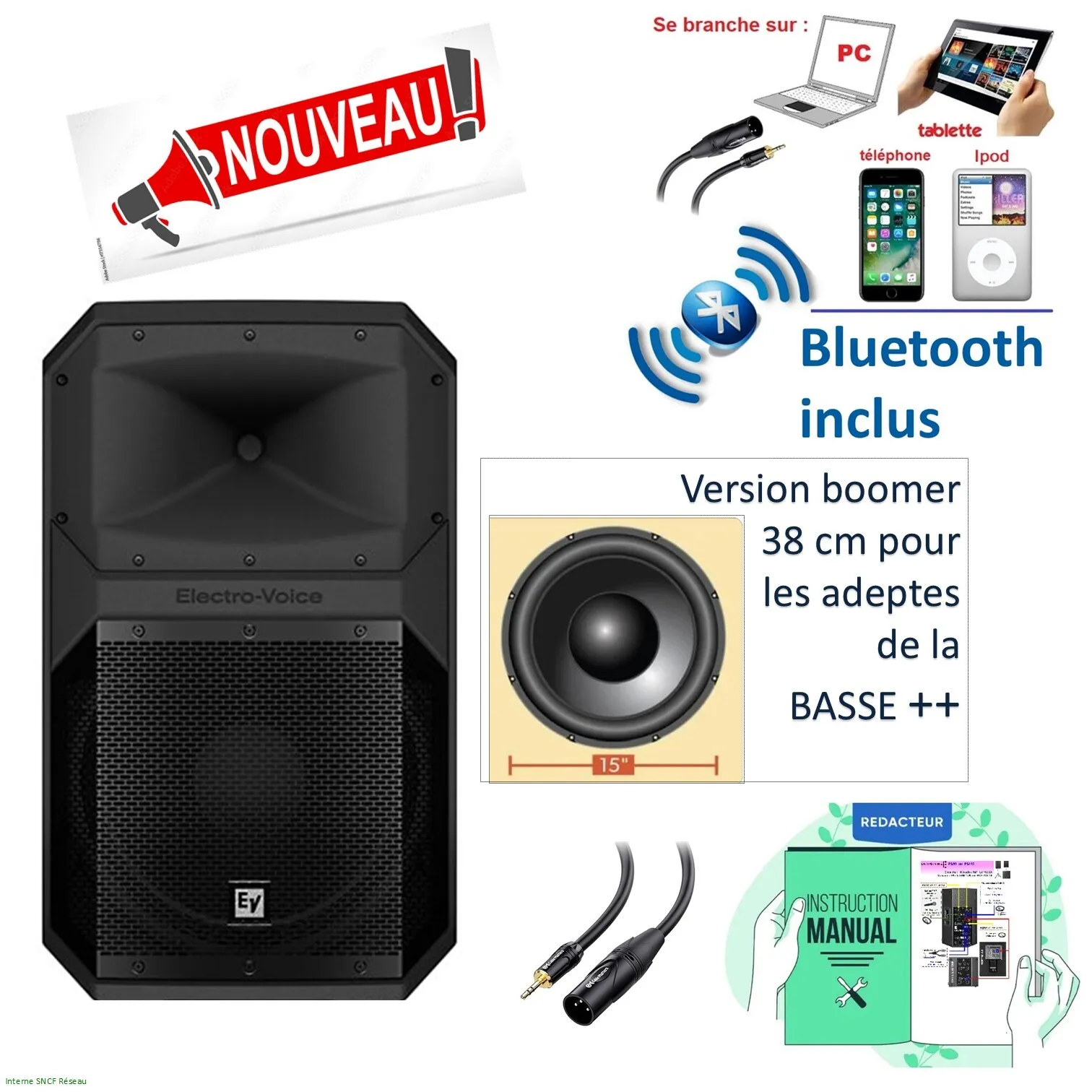 Pack EXPRESS 50 personnes HP-15"