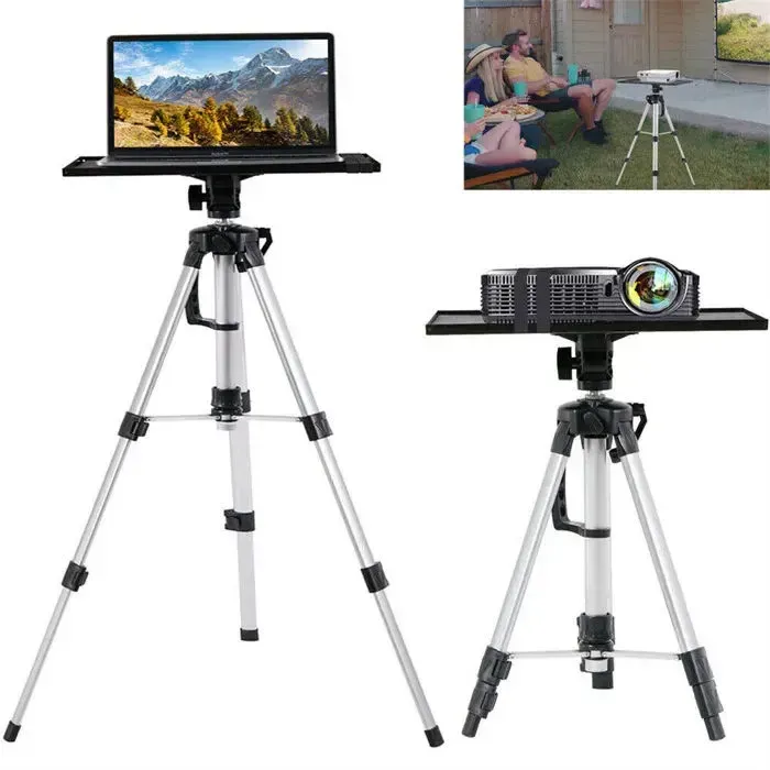 Trépied/ support pour vidéo projecteur (H = 53 à 136cm / embase 28,5 * 38,5)