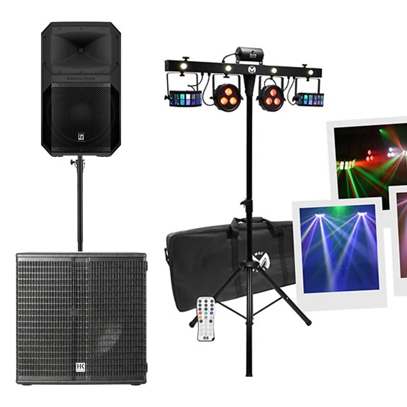 Pack Sérénité 50 à 100 personnes HP12" + SUB-15" & Essentiel 2