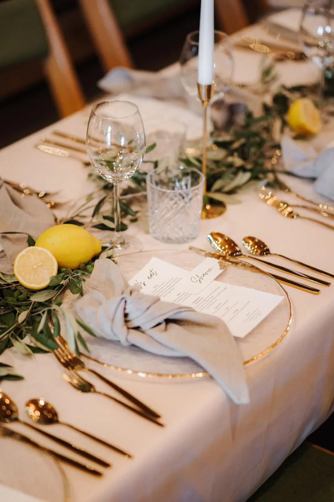 Besteck & Platzteller