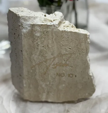 Tischnummer Naturstein