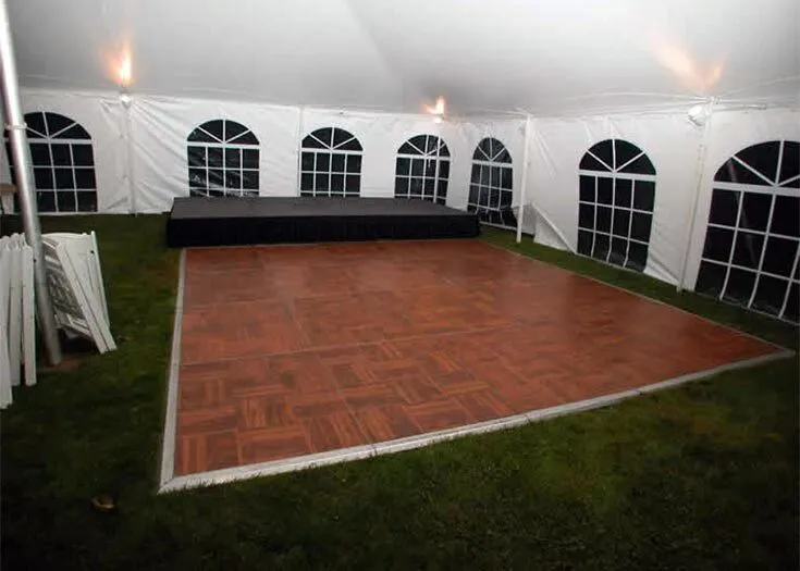 Flooring and Stage 