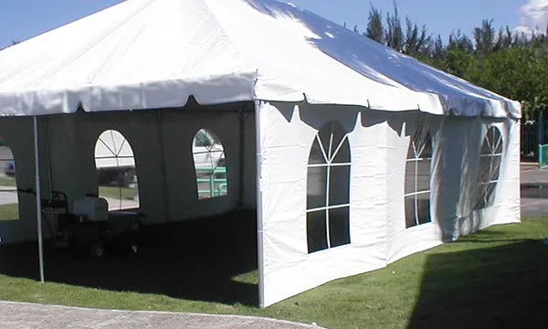 20' Tent Wall with windows 