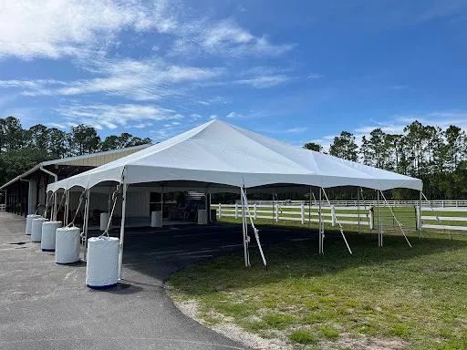 40' x 40' frame tent 