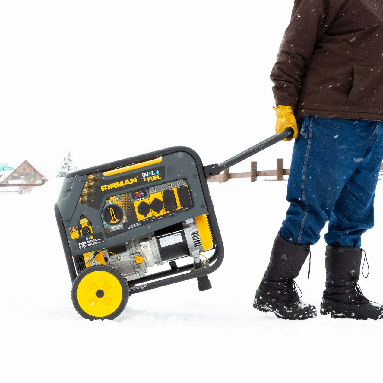 Generator (5,700 watt, with gas)