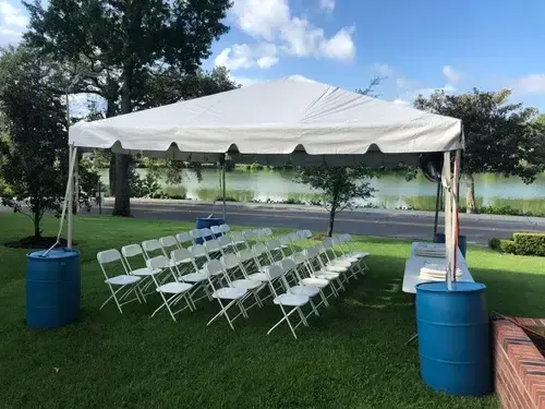 15' x 20' frame tent 