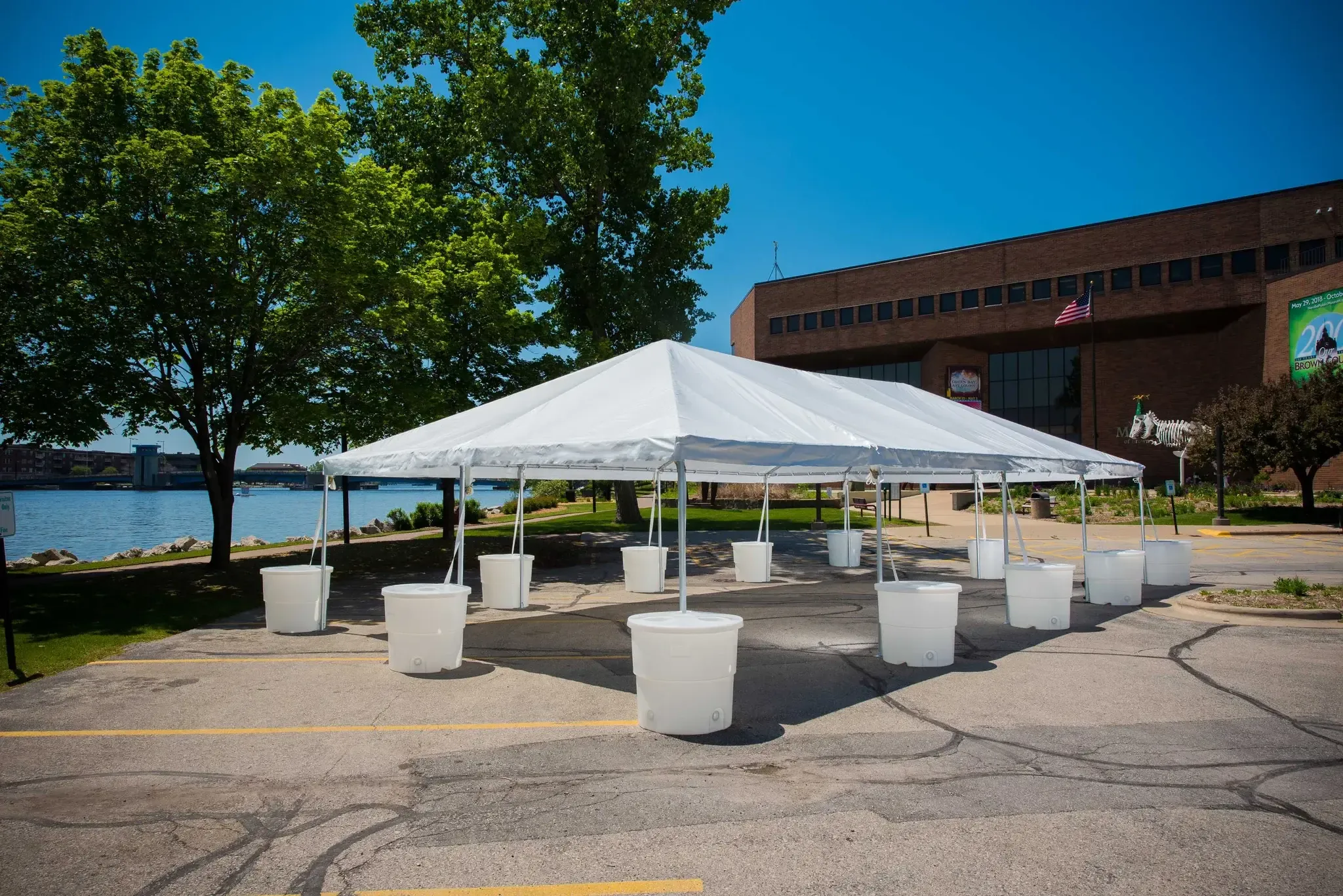 20' x 60' frame tent 