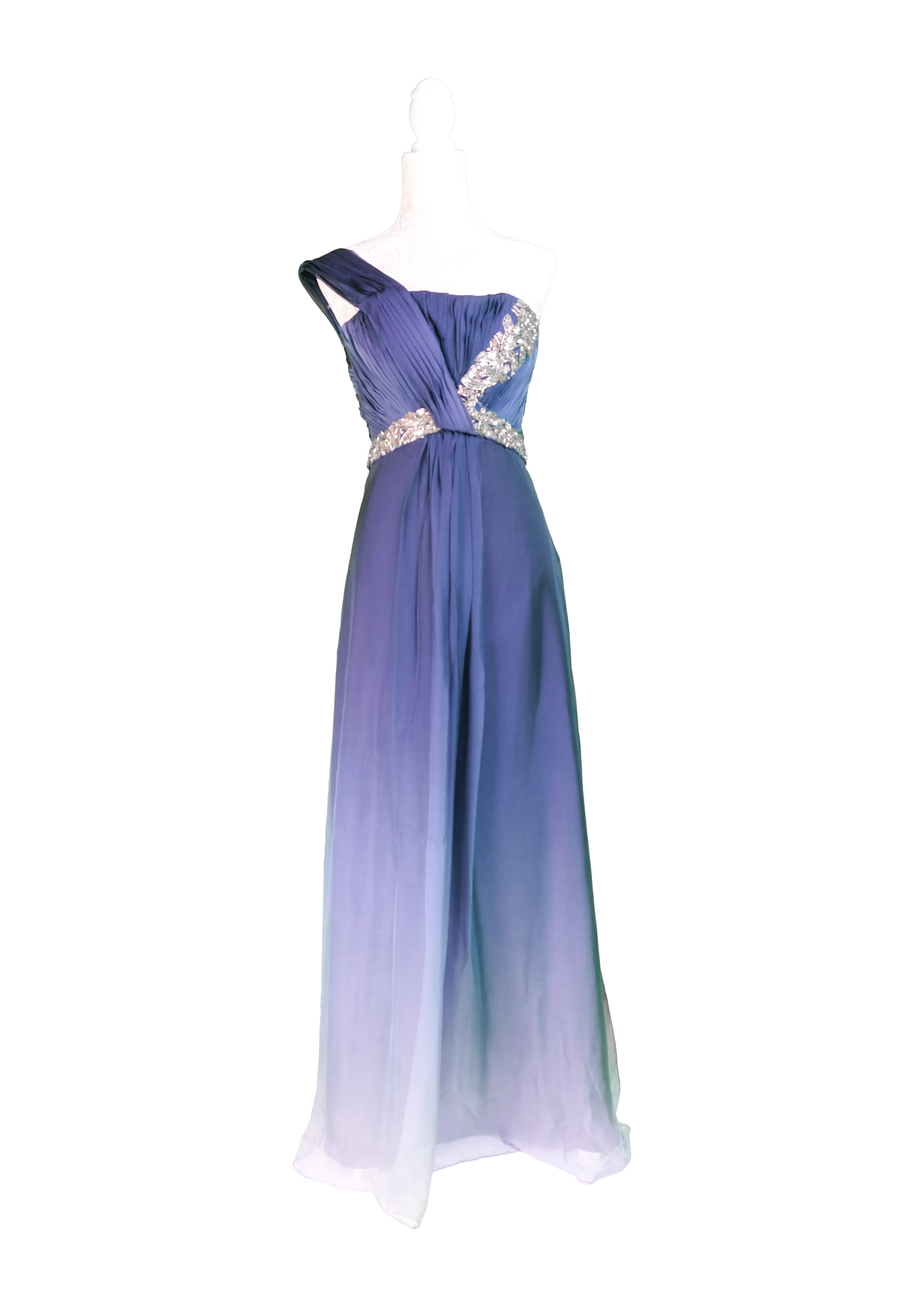Ombre Blue Gown