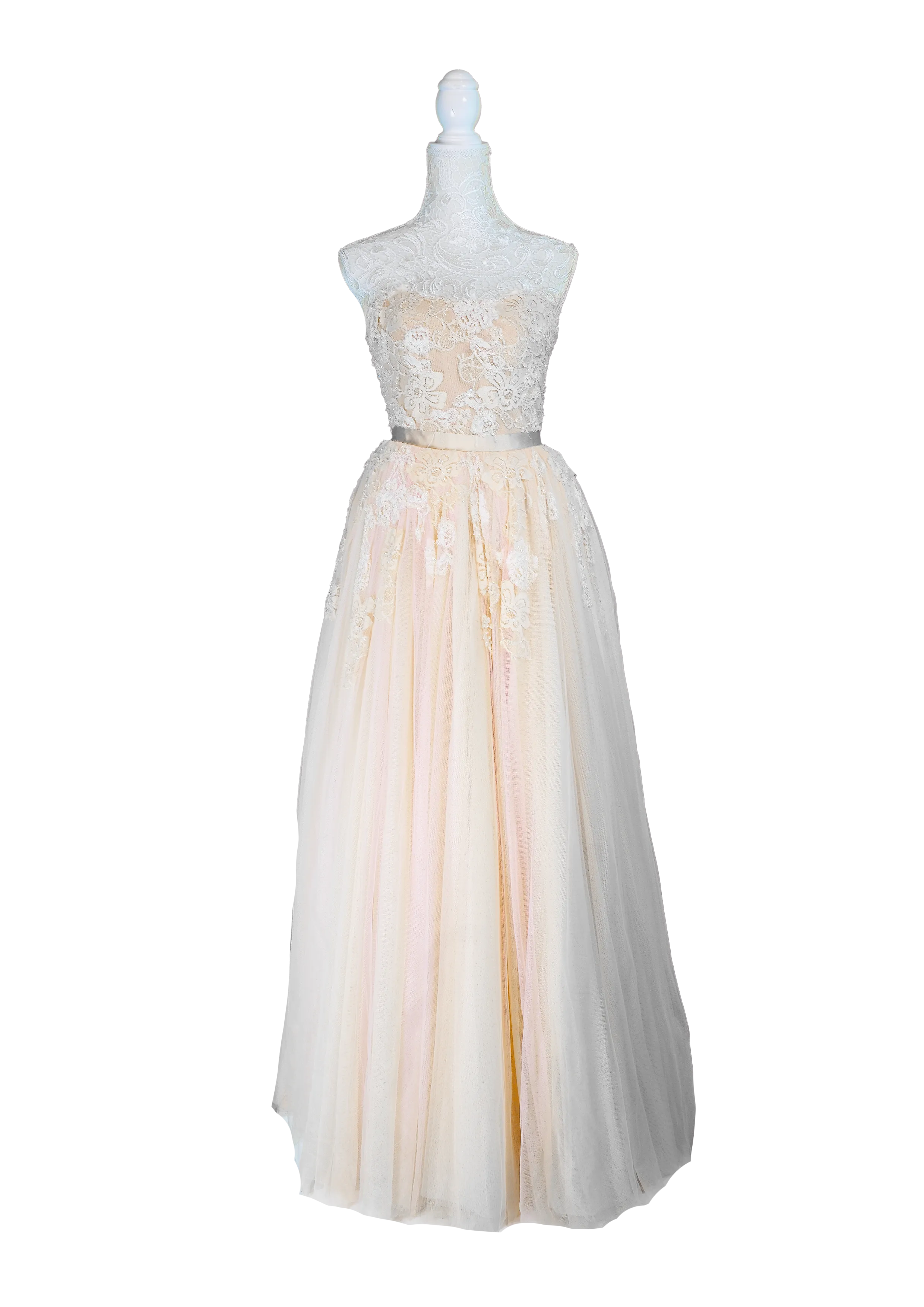 Blush Tulle Ballgown