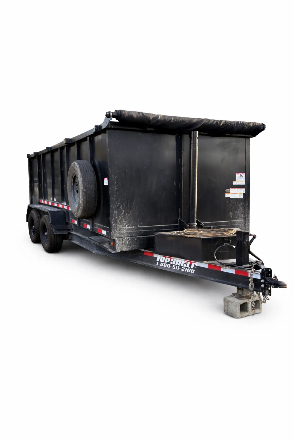 15 yard dump trailer