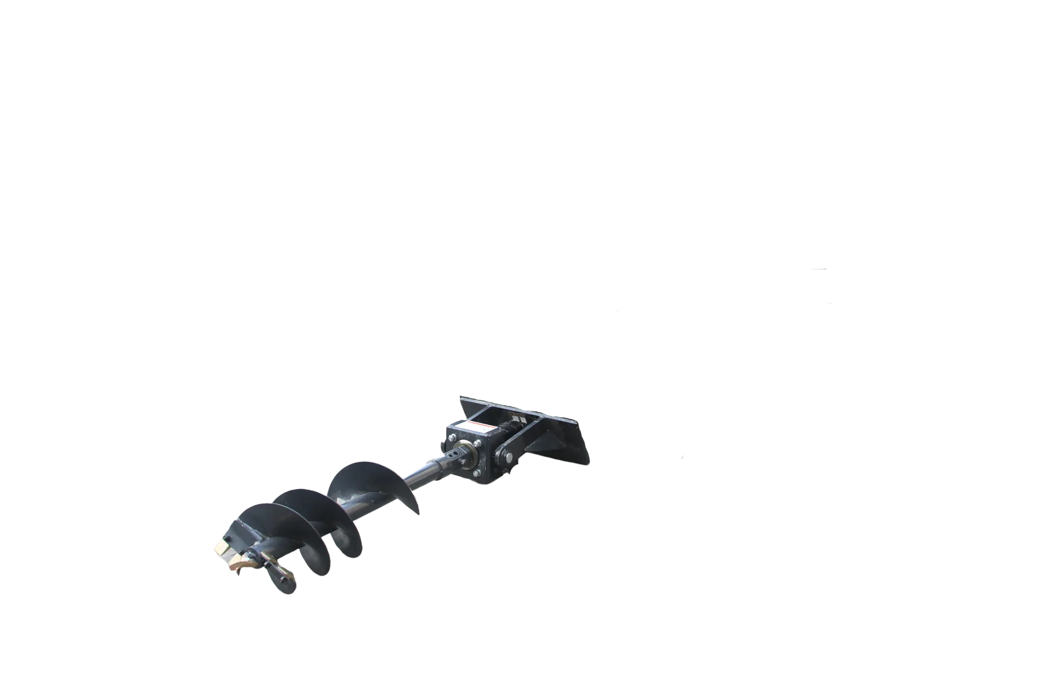 Mini skid auger with bit