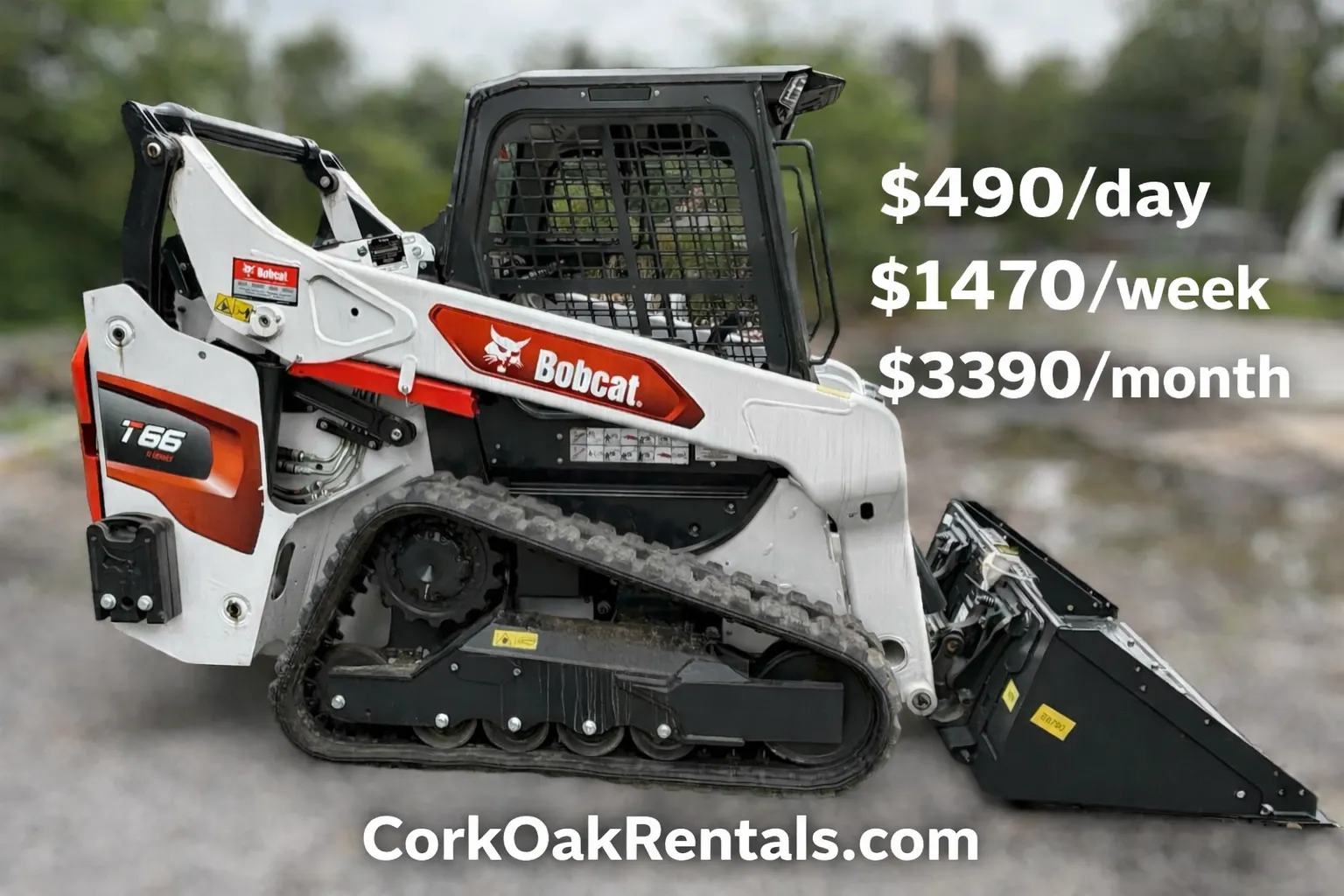 2,100 - 2,800 lb Skid Steer