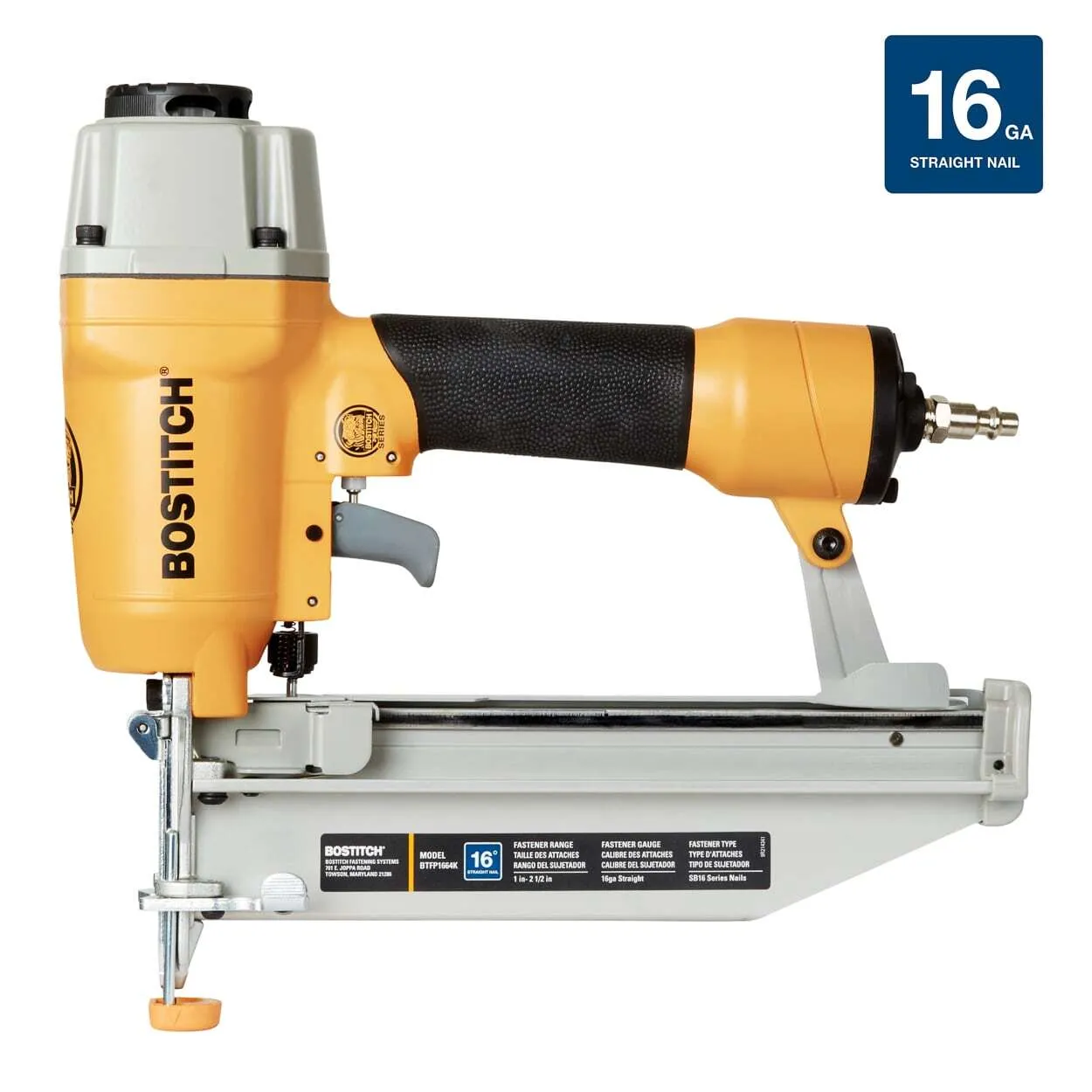 16 gauge finish nailer