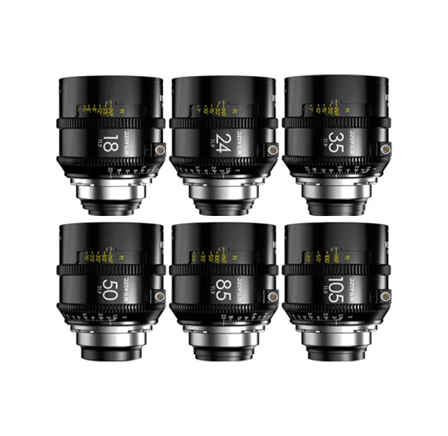 Set x6 Ópticas DZOFILM Vespid Prime 2 T1.9 (18/24/35/50/85/105mm)