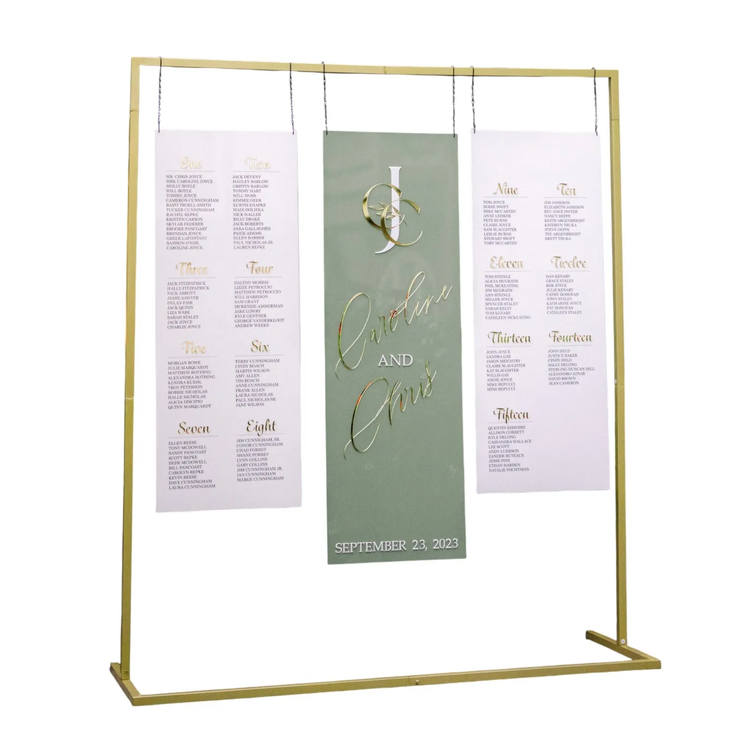 XL Gold Metal Stand