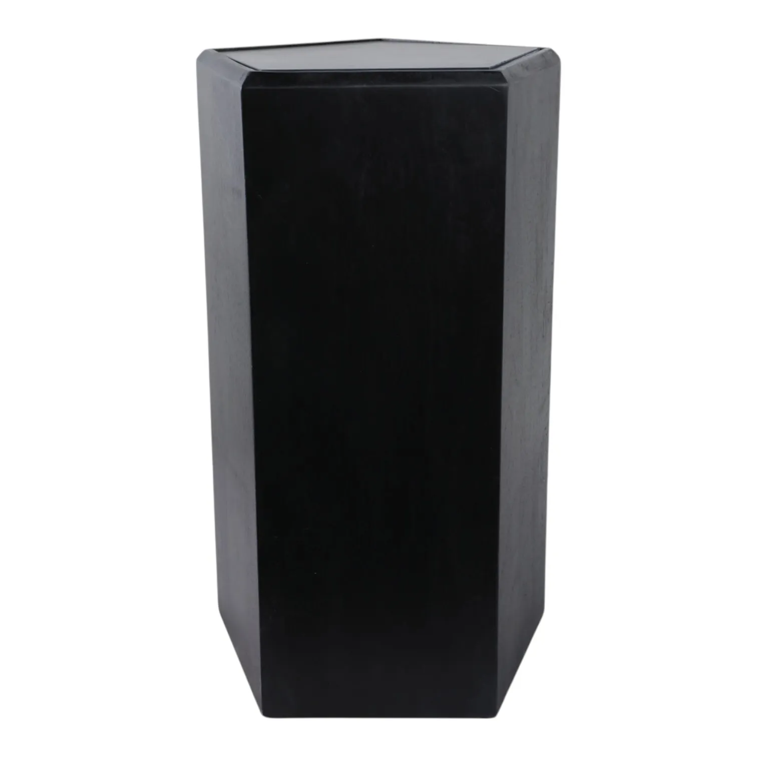 Black Hexagon Pedestal
