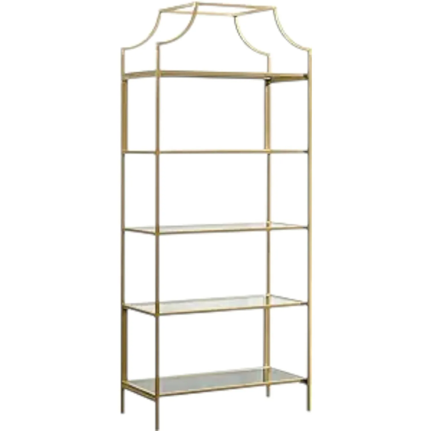 Luxury Gold Bookshelf