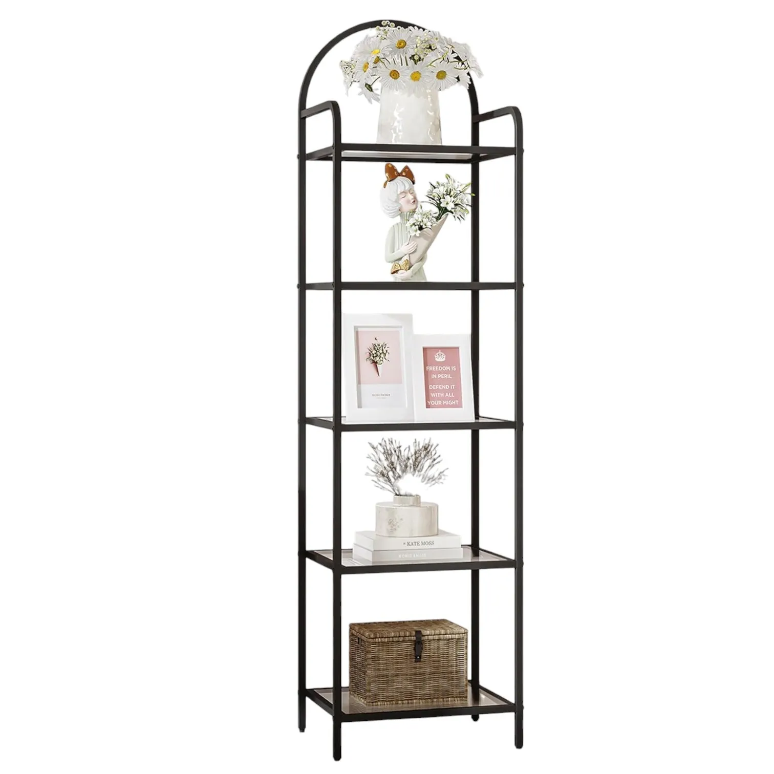 Signature Arched Onyx Bookshelf