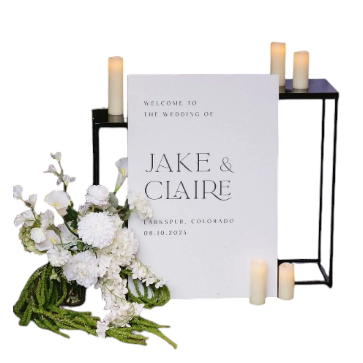 Mini Welcome Sign Display